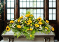 Sunflower Casket Spray
