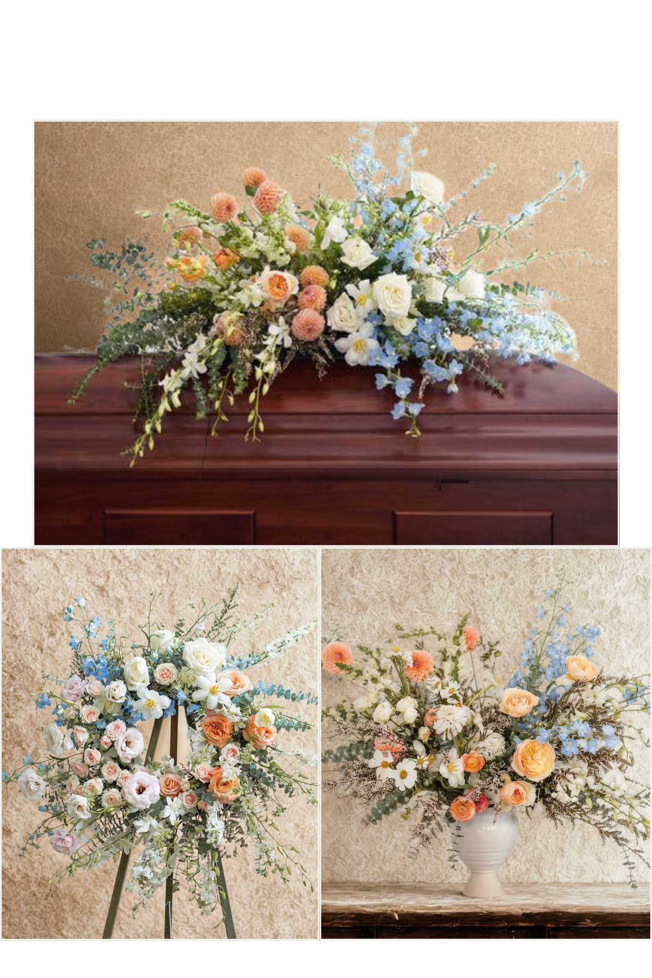 Wildflower Funeral Flower Package